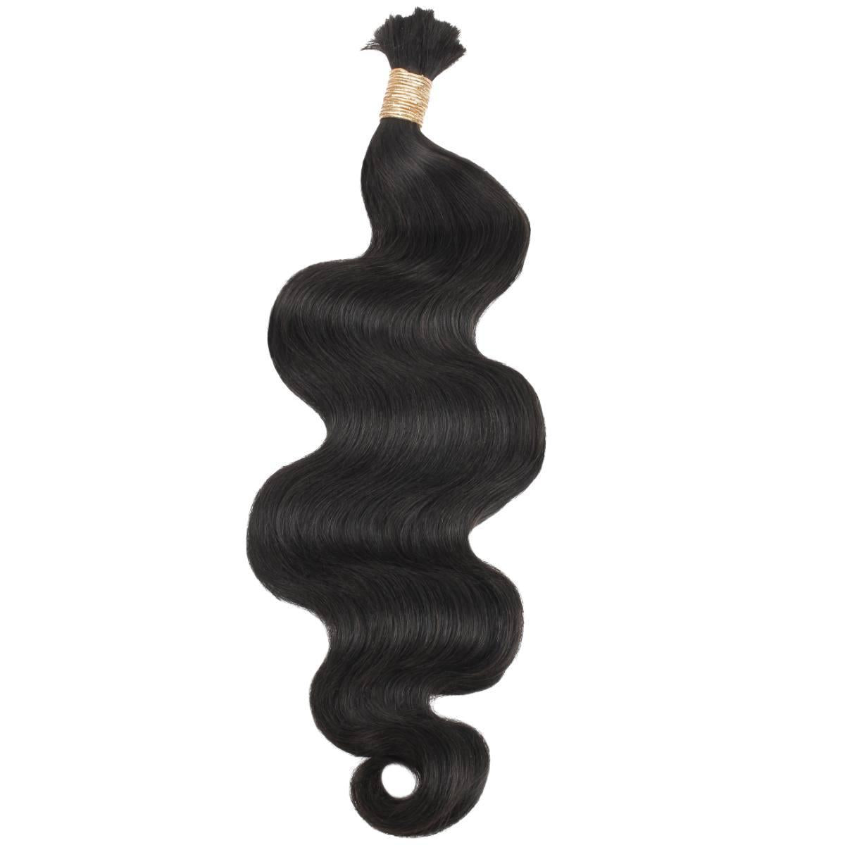Body Wave Bulk Human Hair Extensions